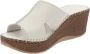 Cinzia Soft Flat Sandals White Dames - Thumbnail 4