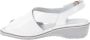 Cinzia Soft Flat Sandals White Dames - Thumbnail 5