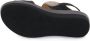 Cinzia Soft Zwarte spiegelfinish platte sandalen Black Dames - Thumbnail 5