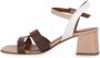 Cinzia Soft High Heel Sandals Beige Dames - Thumbnail 2