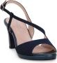 Cinzia Soft High Heel Sandals Blauw Dames - Thumbnail 2