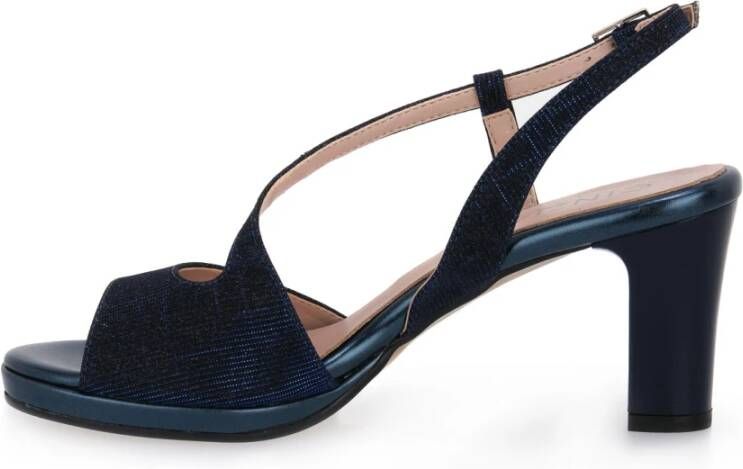 Cinzia Soft High Heel Sandals Blauw Dames