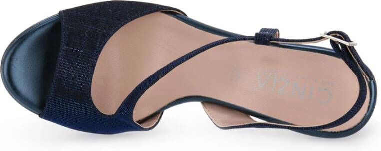 Cinzia Soft High Heel Sandals Blauw Dames