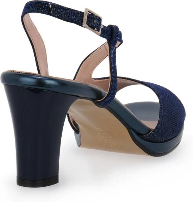 Cinzia Soft High Heel Sandals Blauw Dames