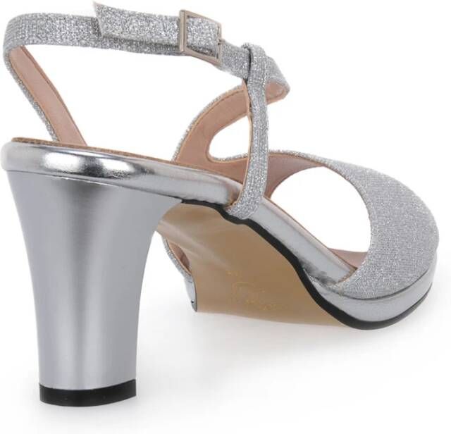 Cinzia Soft High Heel Sandals Grijs Dames