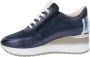 Cinzia Soft Leren Dames Sneakers Stijlvol Comfort Blue Dames - Thumbnail 12