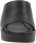 Cinzia Soft Leren Damesandalen Slip-On Sluiting Black Dames - Thumbnail 4