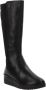 Cinzia Soft Leren en Stoffen Dameslaarzen Black Dames - Thumbnail 2