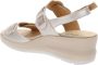 Cinzia Soft Leren Gesp Sandalen Beige Dames - Thumbnail 6