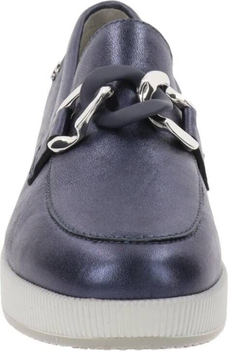 Cinzia Soft Loafers Blue Dames