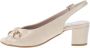 Cinzia Soft Hoge hakken van imitatieleer Beige Dames - Thumbnail 5