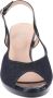 Cinzia Soft Elegante Satijnen Hoge Hakken Blue Dames - Thumbnail 3
