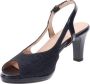 Cinzia Soft Elegante Satijnen Hoge Hakken Blue Dames - Thumbnail 4