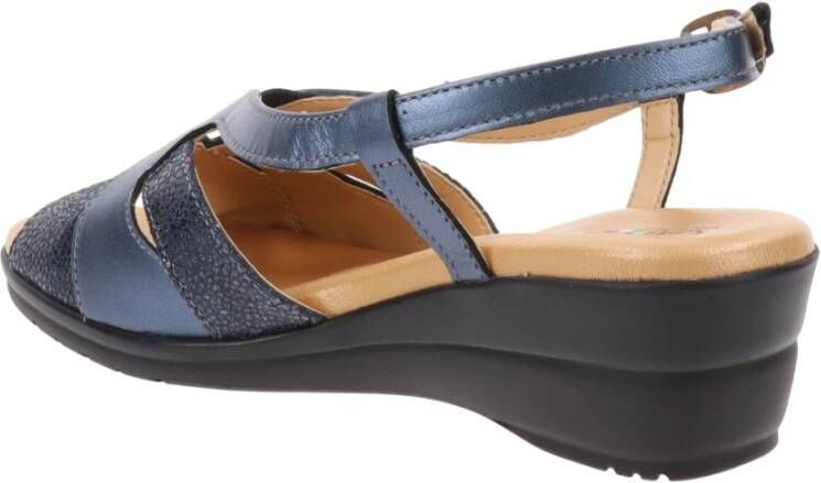 Cinzia Soft Sandals Blauw Dames