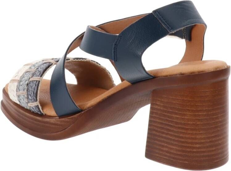 Cinzia Soft Sandals Blauw Dames