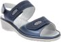Cinzia Soft Sandals Blue Dames - Thumbnail 2