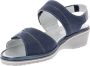 Cinzia Soft Sandals Blue Dames - Thumbnail 4