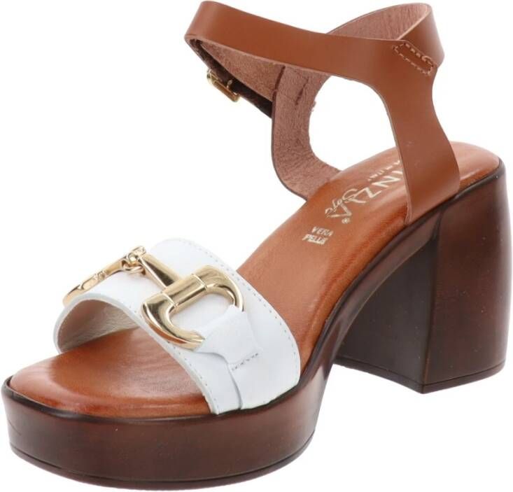 Cinzia Soft Sandals Wit Dames