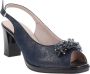 Cinzia Soft Stijlvolle imitatieleren hoge hakken Blue Dames - Thumbnail 10