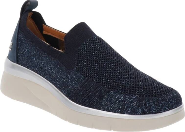 Cinzia Soft Sneakers Blue Dames