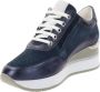 Cinzia Soft Leren Dames Sneakers Stijlvol Comfort Blue Dames - Thumbnail 4