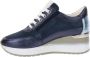 Cinzia Soft Leren Dames Sneakers Stijlvol Comfort Blue Dames - Thumbnail 5
