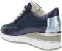 Cinzia Soft Leren Dames Sneakers Stijlvol Comfort Blue Dames - Thumbnail 6