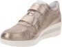 Cinzia Soft Leren Dames Sneakers Brown Dames - Thumbnail 12