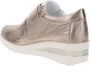 Cinzia Soft Leren Dames Sneakers Brown Dames - Thumbnail 14