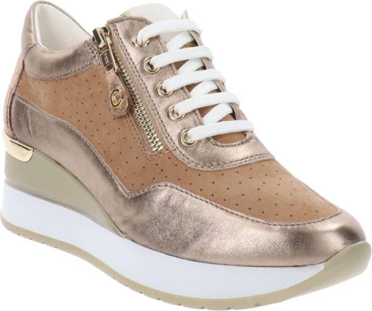 Cinzia Soft Sneakers Brown Dames