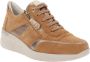 Cinzia Soft Leren Sneakers voor Vrouwen Brown Dames - Thumbnail 10