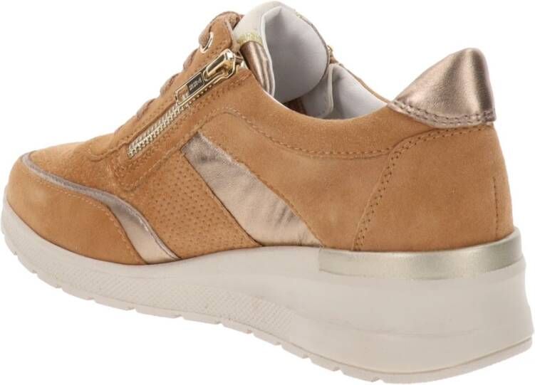 Cinzia Soft Sneakers Brown Dames