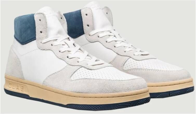 Clae Malone Mid Sneakers Wit Dames