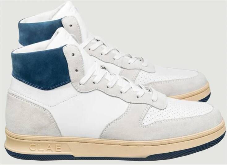 Clae Malone Mid Sneakers Wit Dames