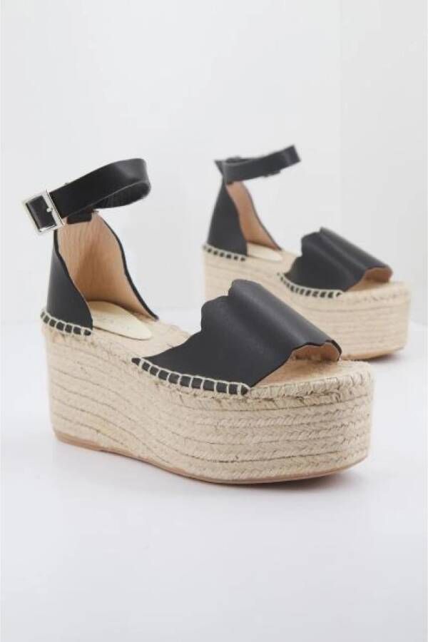 Clara Duran Plateau Wedge Sandalen
