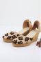 Clara Duran Stijlvolle Wedges Sandalen in Donker - Thumbnail 2