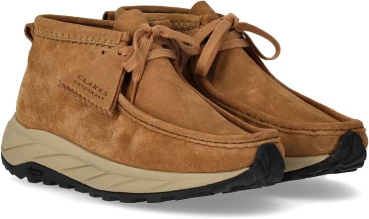 Clarks Eden Lichtbruine Enkellaars Bruin Heren