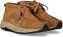 Clarks Eden Dark Sand Wallabee Schoenen Bruin Heren - Thumbnail 2