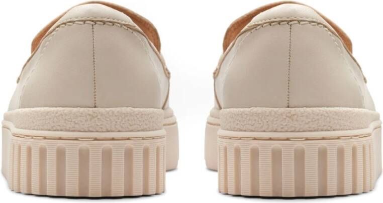 Clarks Beige Loafers voor Vrouwen Beige Dames
