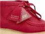Clarks Berry Leather Wallabee Boot Streetwear Collectie Red Dames - Thumbnail 7