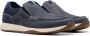 Clarks Blauwe Instap Veterschoen Blue Heren - Thumbnail 4