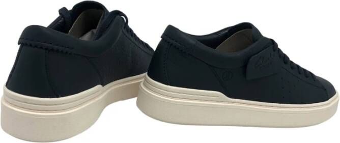 Clarks Blauwe Klassieke Sneakers Blue Heren