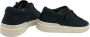 Clarks Blauwe Leren Sportieve Sneakers Rubberen Zool Blue Heren - Thumbnail 6