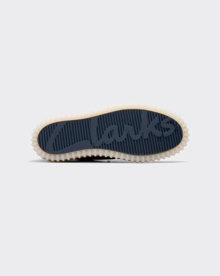 Clarks Blauwe Torhill Lo Sneakers