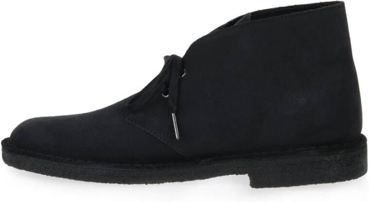 Clarks Marineblauwe Desert Boot Blauw Heren