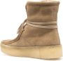 Clarks Beige Suède Hoge Laars met Nepbont Voering Beige Dames - Thumbnail 13