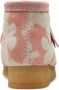 Clarks Roze Bloemen Wallabee Laarzen Bruin Dames - Thumbnail 5