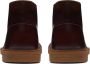Clarks Bourgondische Leren Wandelschoen Red Dames - Thumbnail 3