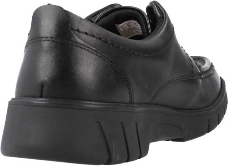 Clarks Branch Veterschoenen Black Dames