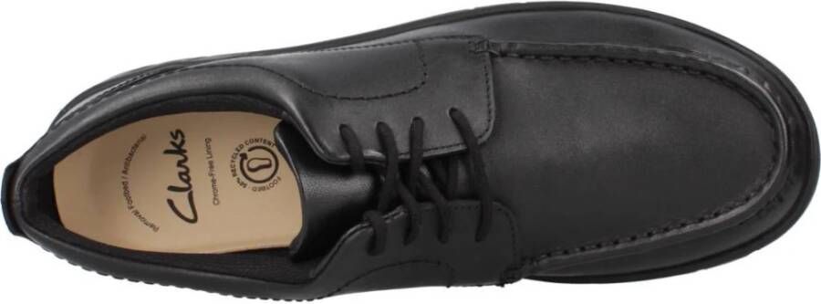 Clarks Branch Veterschoenen Black Dames